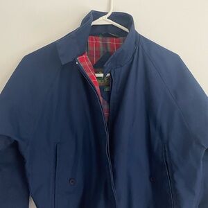 Vintage Field & Stream Navy All-Weather Jacket with Plaid Lining